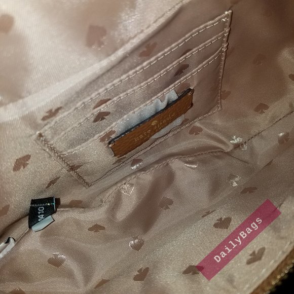 NWT KATE SPADE 100% AUTHENTIC LEILA BELT FANNY PACK BAG GINGER BROWN WKR00306 - Picture 2 of 8